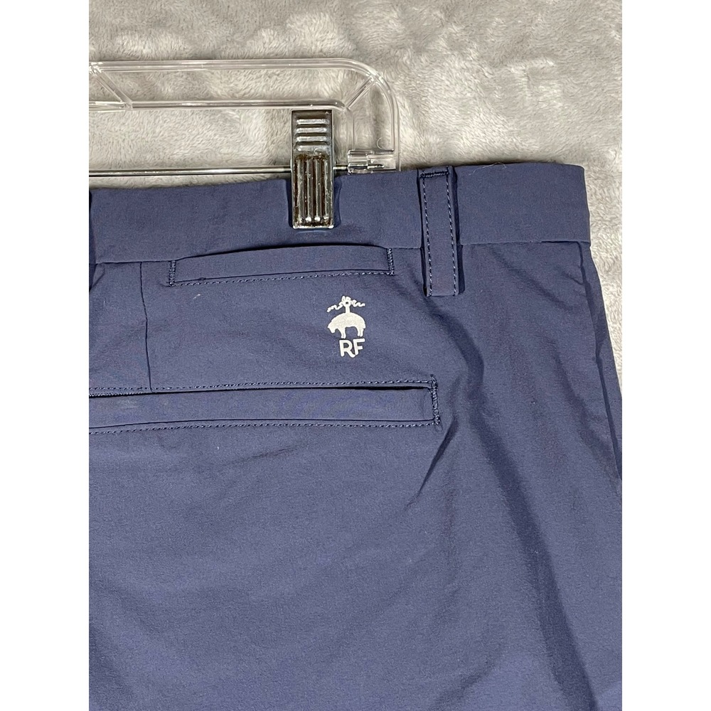 Brooks Brothers Red Fleece Navy Blue Performance Flat Front Chino Pants W40 L30